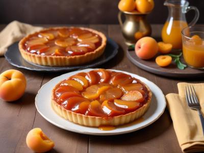 Tarte Tatin aux Abricots Fondants