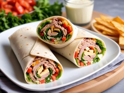 Wraps Express au Thon et Maïs