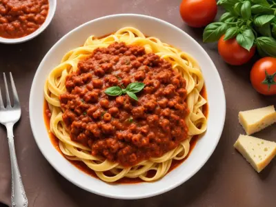 Pâtes Complètes Sauce Bolognaise Maison : Un Classique Réconfortant
