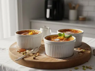 Oeufs au Lait Fondants à l'Airfryer Cosori