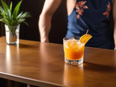 Cocktail Exotique au Rhum