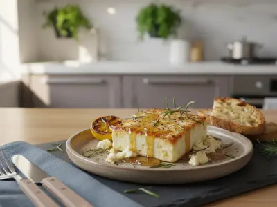 Feta Rôtie au Miel et Romarin