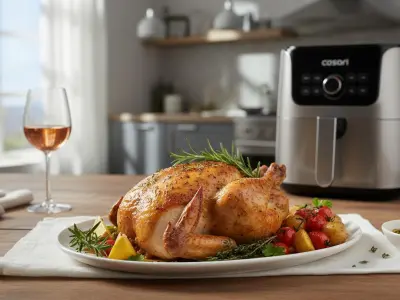 Poulet Rôti aux Herbes au Cosori Dual Blaze