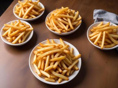 Frites maison croustillantes