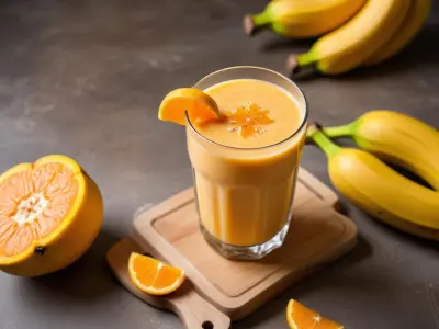 Smoothie Énergisant Clémentine-Banane