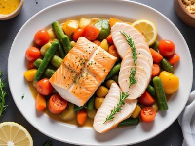 Brandade de poisson aux légumes