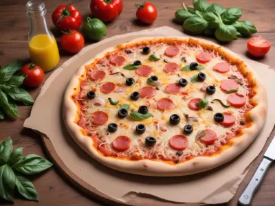 Pizza Hawaïenne Maison