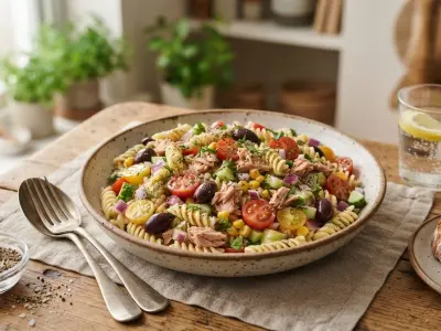 Salade de pâtes au thon
