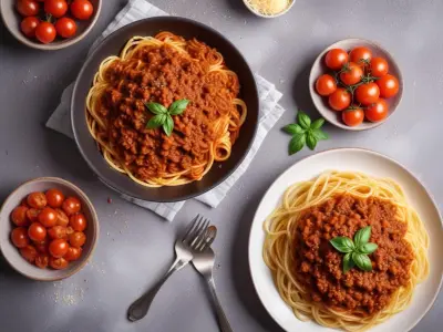 Spaghetti Bolognaise Maison Authentique