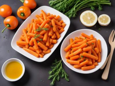 Carottes râpées à la vinaigrette
