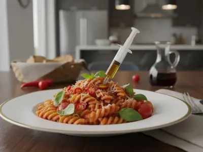 L'Injection de Saveurs (Pâtes Arrabbiata)