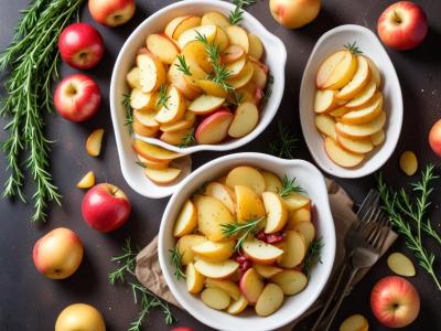 Salade de pommes de terre à la moutarde et aux herbes fraîches