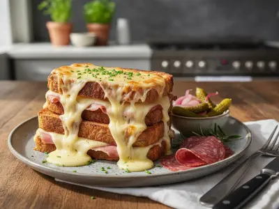 Le Savoyard Fondant : Croque-Monsieur à la Raclette