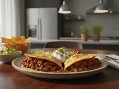 Tortillas au Bœuf et Haricots Rouges façon Chili