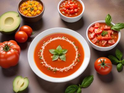 Gaspacho Andalou Traditionnel