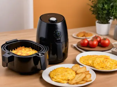 Pommes de terre rissolées à l'omelette façon Air Fryer