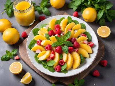 Salade Estivale de Fruits Frais à la Menthe