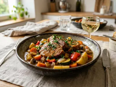 Sauté de Porc Fondant aux Petits Légumes au Cookeo