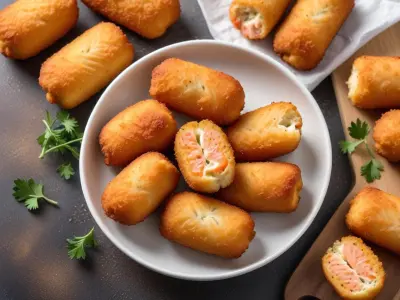 Croquettes de Saumon Croustillantes à l'Air Fryer