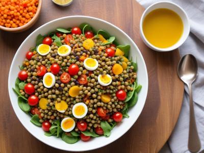 Salade Estivale de Lentilles aux Légumes du Soleil