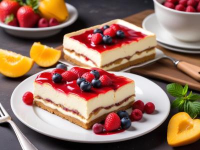 Tiramisu Estival aux Fruits Rouges
