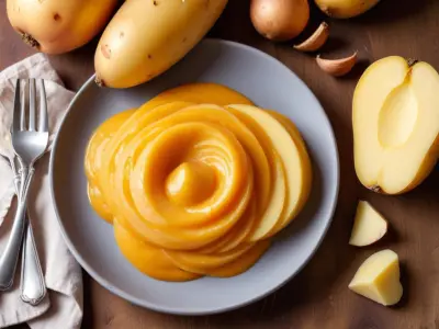 Purée de Patate Douce à la Vanille