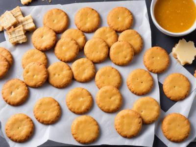 Cookies Salés aux Oignons Caramélisés et Comté pour 16 Personnes