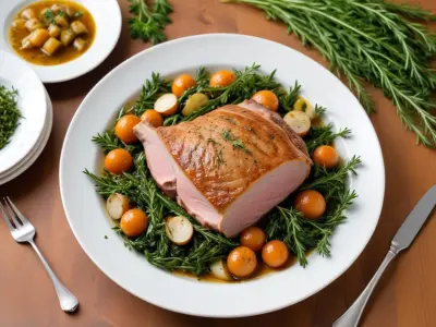 Côte de Porc Poêlée aux Herbes et Ail