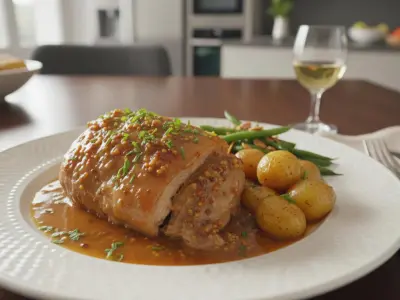 Rouelle de Porc Fondante au Miel et Moutarde au Cookeo