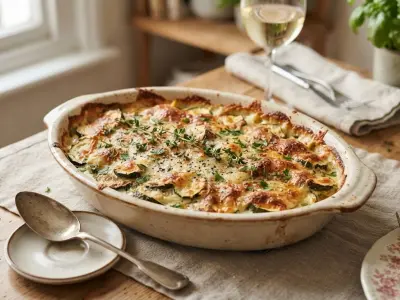 Gratin de courgettes