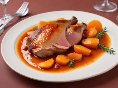 Magret de Canard à la Sauce Clémentine Parfumée