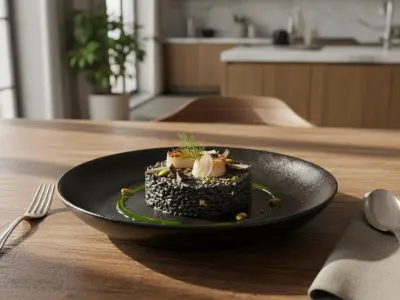 Le Risotto de l'Alchimiste Noir