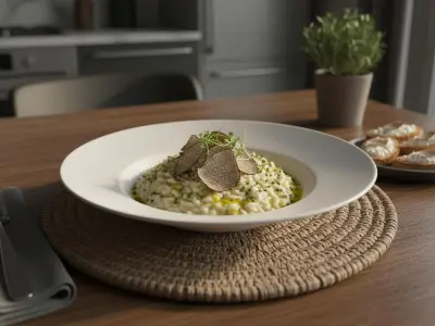 Risotto du Logicien à la Truffe Noire