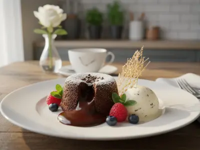 Le Mystère Fondant au Chocolat Noir