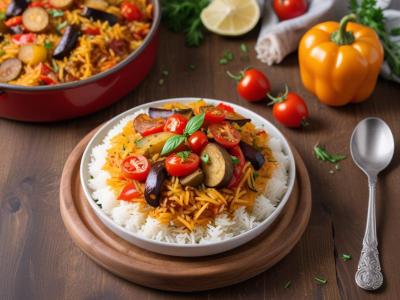 Ratatouille Provençale et Riz Basmati