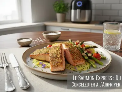 Le Saumon Express : Du Congélateur à l'Airfryer