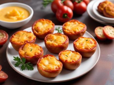 Bouchées croustillantes au chorizo et fromage