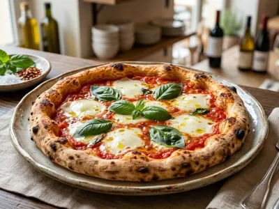 La Véritable Pizza Margherita Napolitaine