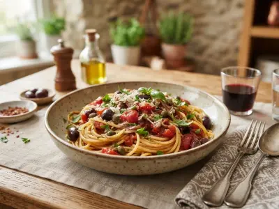 Spaghetti à la puttanesca