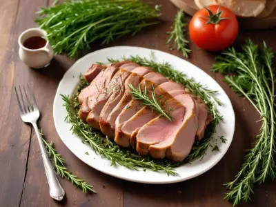Rôti de Porc Mijoté aux Herbes