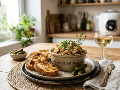 Rillettes de Poulet Express au Cookeo