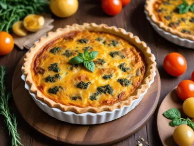 Quiche loraine vegan