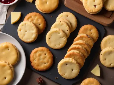 Cookies Salés à la Raclette et aux Oignons Caramélisés