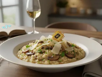 Le Risotto de l'Informaticien au Parmesan et Champignons