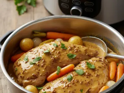Lapin à la moutarde au Cookeo