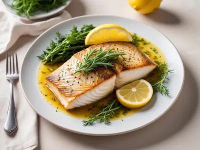 Barramundi Poêlé aux Herbes et Citron