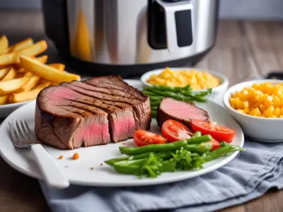 Steak Haché Parfait à l'Air Fryer