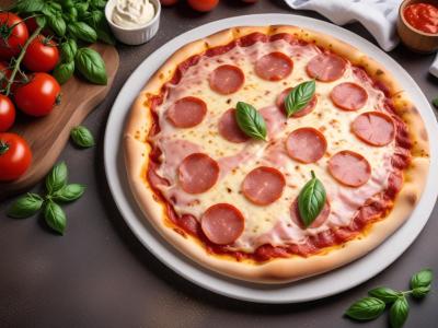 Pizza Margherita Classique au Jambon