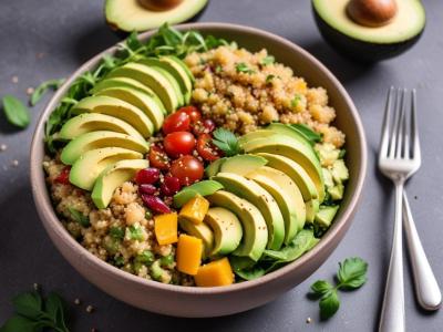 Salade Quinoa Avocat Fraîcheur