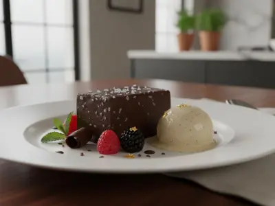 Trésor de Chocolat Noir et Éclats de Fleur de Sel